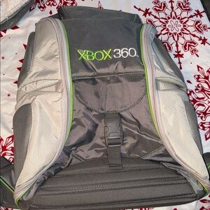 Xbox 360 Gray and Green Backpack